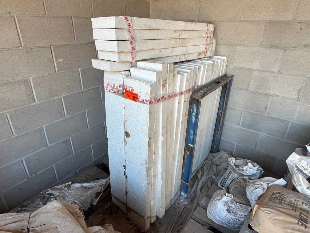 Assorted Styrofoam Sheets and Wedges