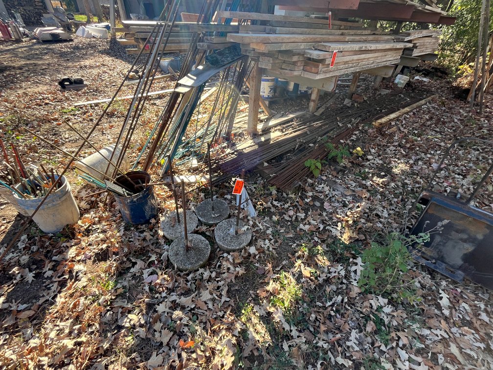 WEighted Stand For Caution Tape-Off