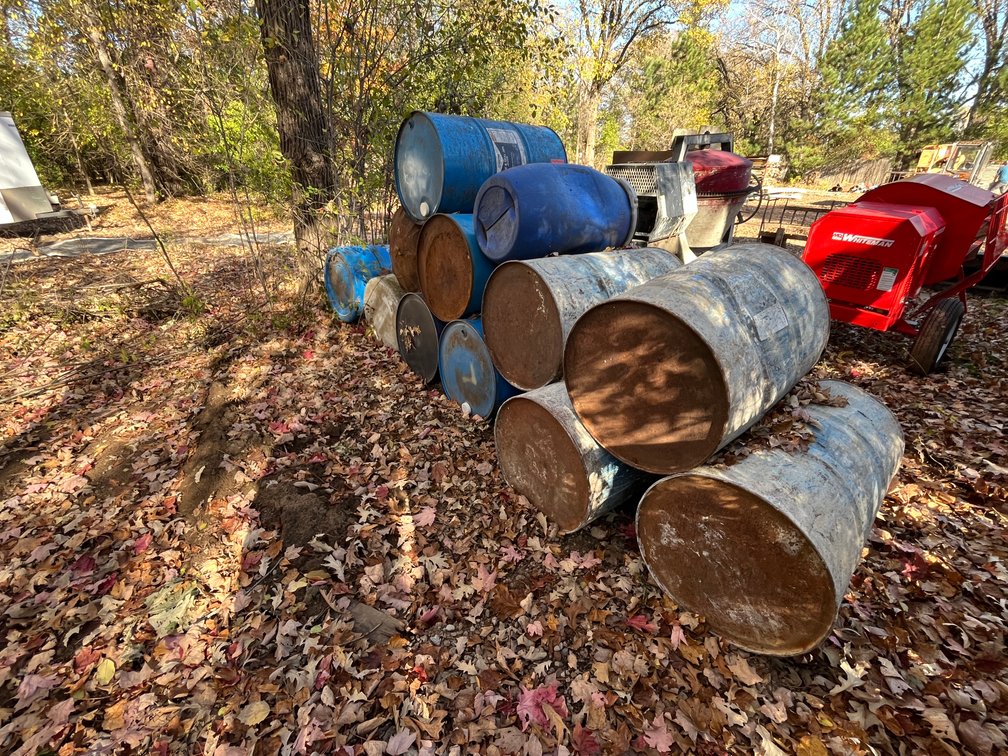 (12) 55 Gallon Drums