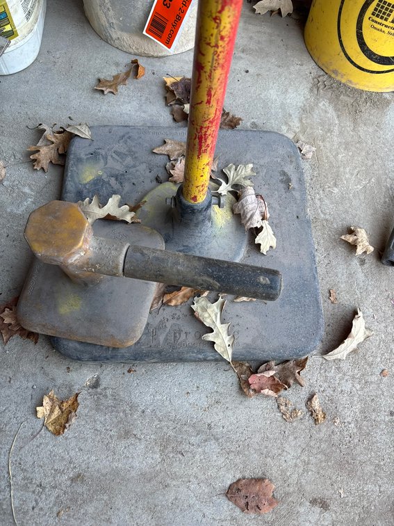 (2) Concrete Stamping Tampers