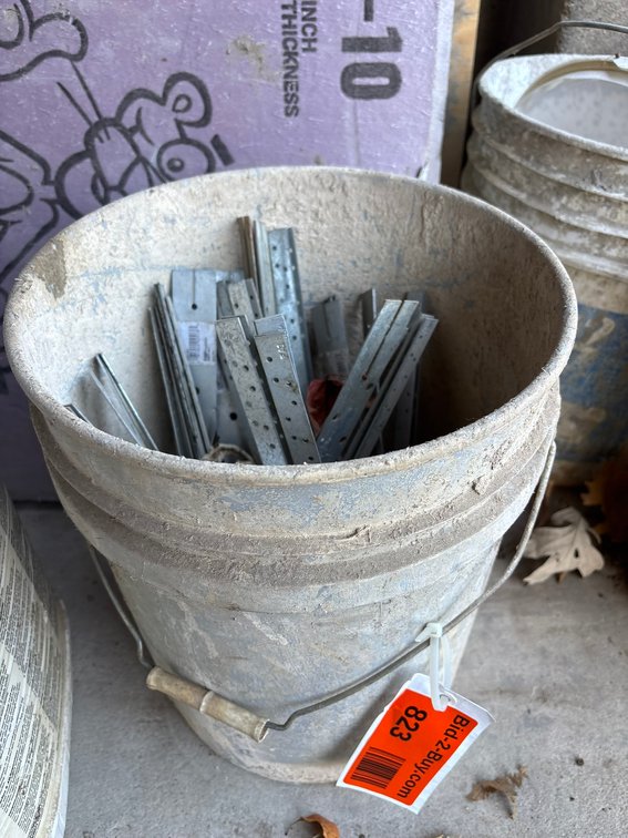 Bucket of Strap Anchors