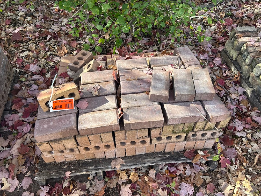 Approx (184) Concrete Bricks and Approx (23) Pavers