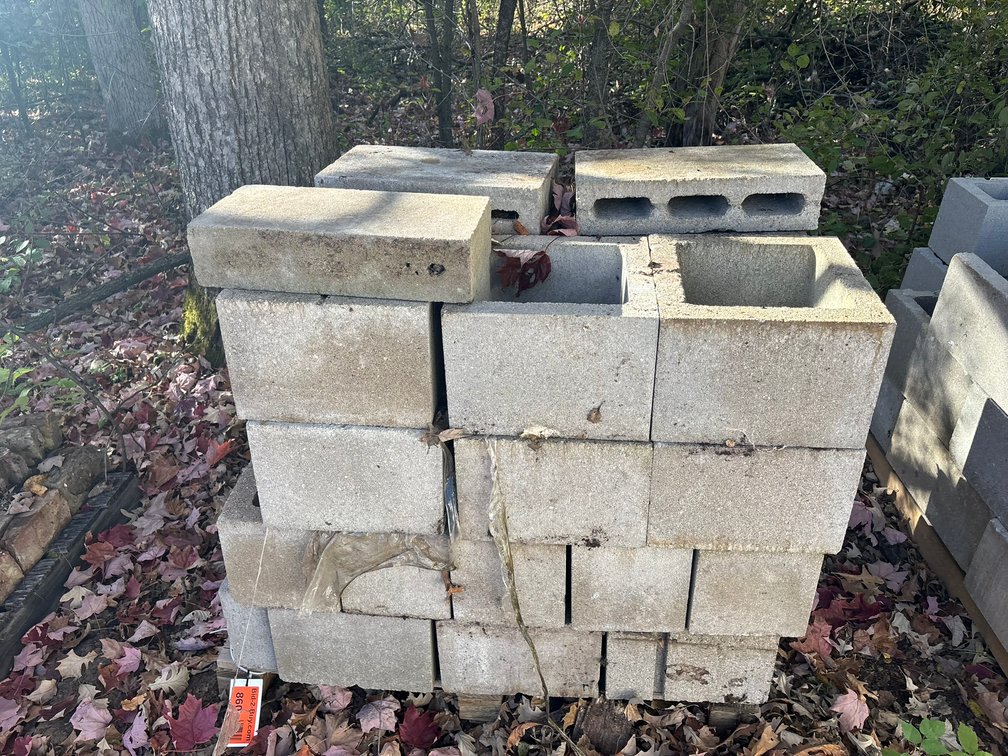 Pallet of Blocks and Jambs