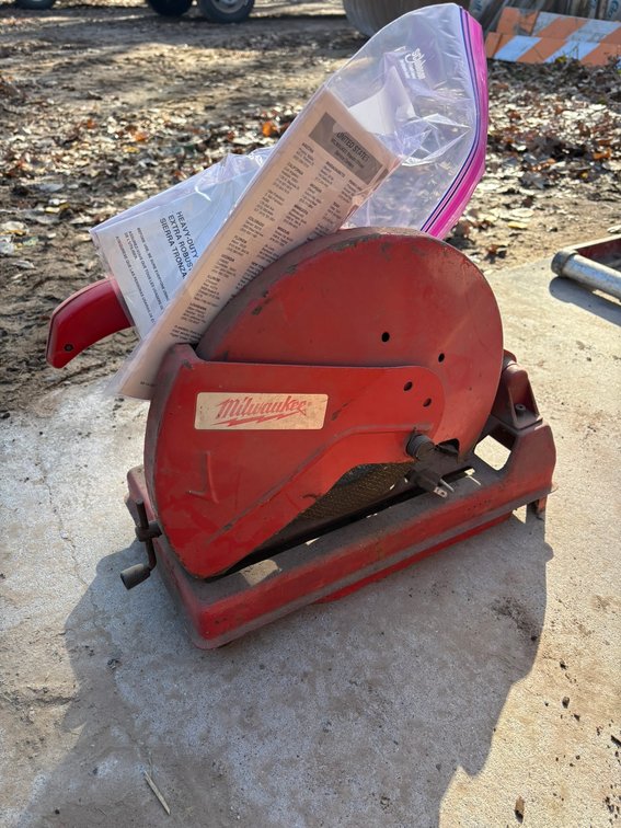 Milwaukee 14" HD Abrasive Cut-off Machine