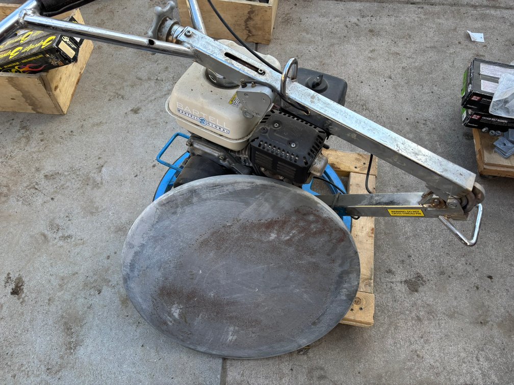 Bartell Global Concrete Power Trowel Edger