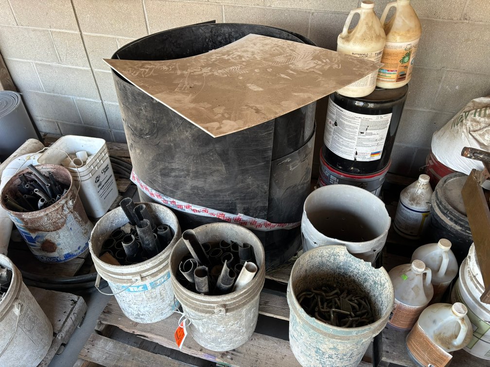 Wind Clips, Scaffolding Parts, Primer, Stone Sealer and More