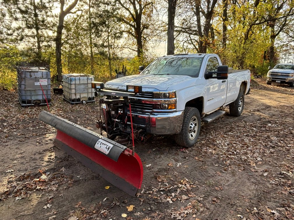 2015 Chevy Silverado 3500 HD With Western Plow