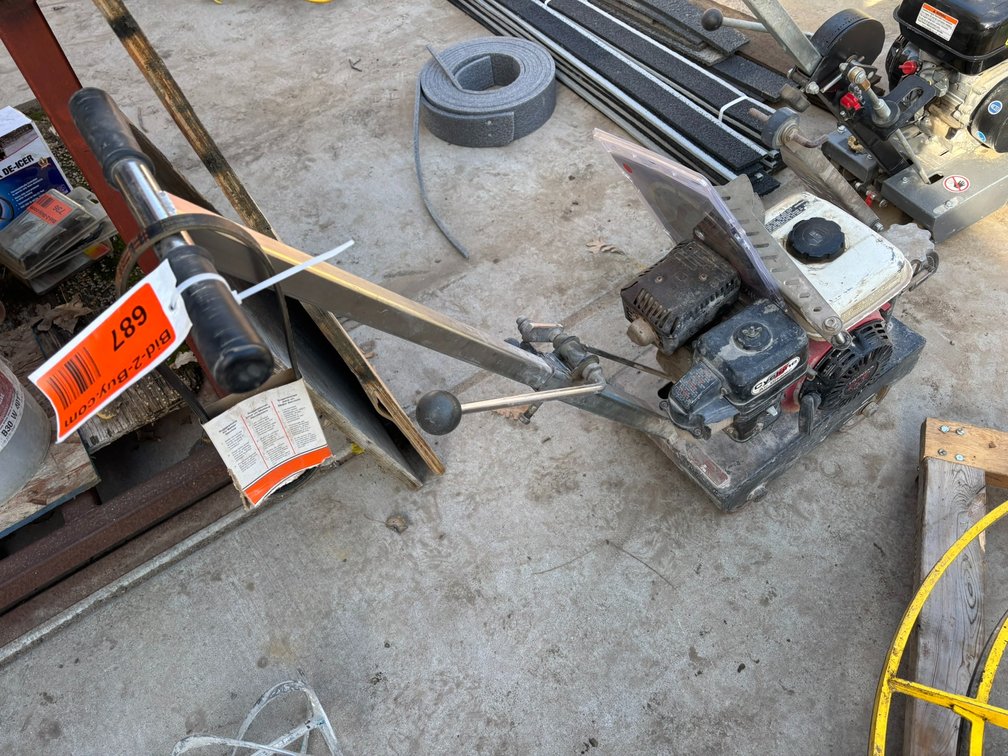 Walk Behind Concrete Saw