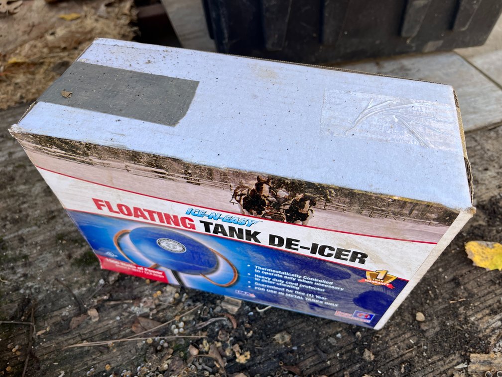 Floating Tank De-Icer