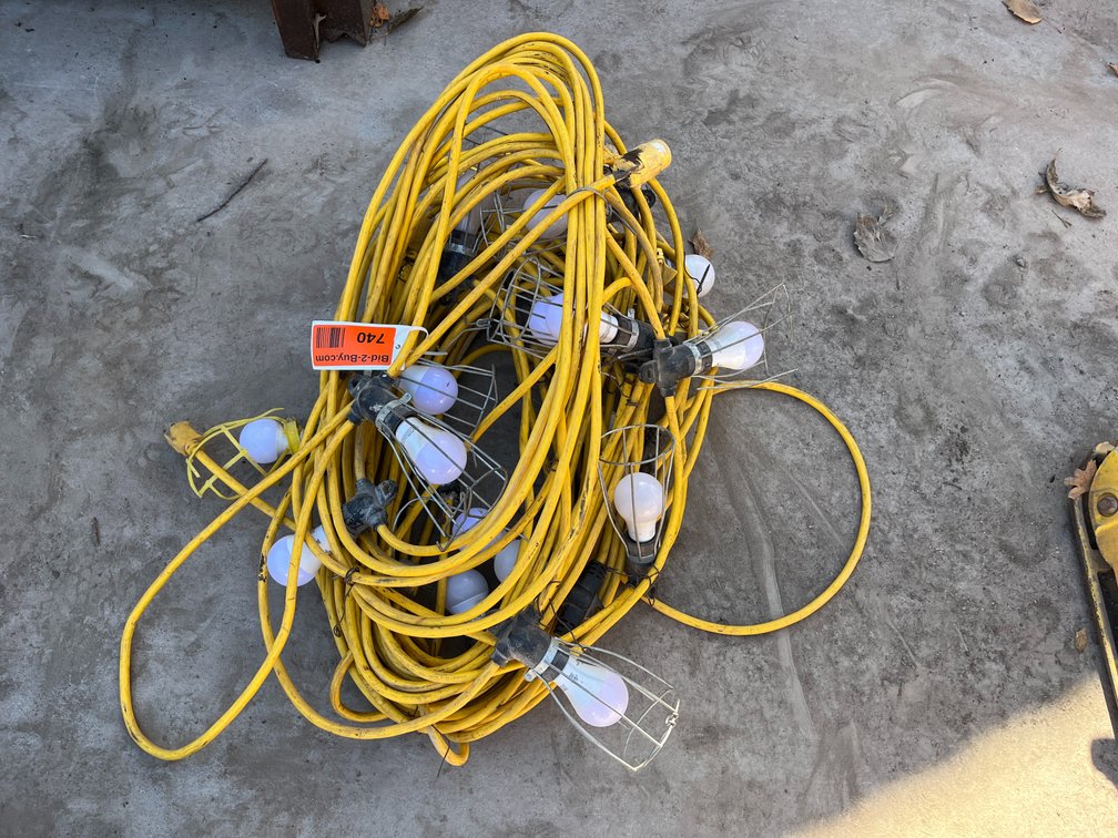 (3) Construction String Lights
