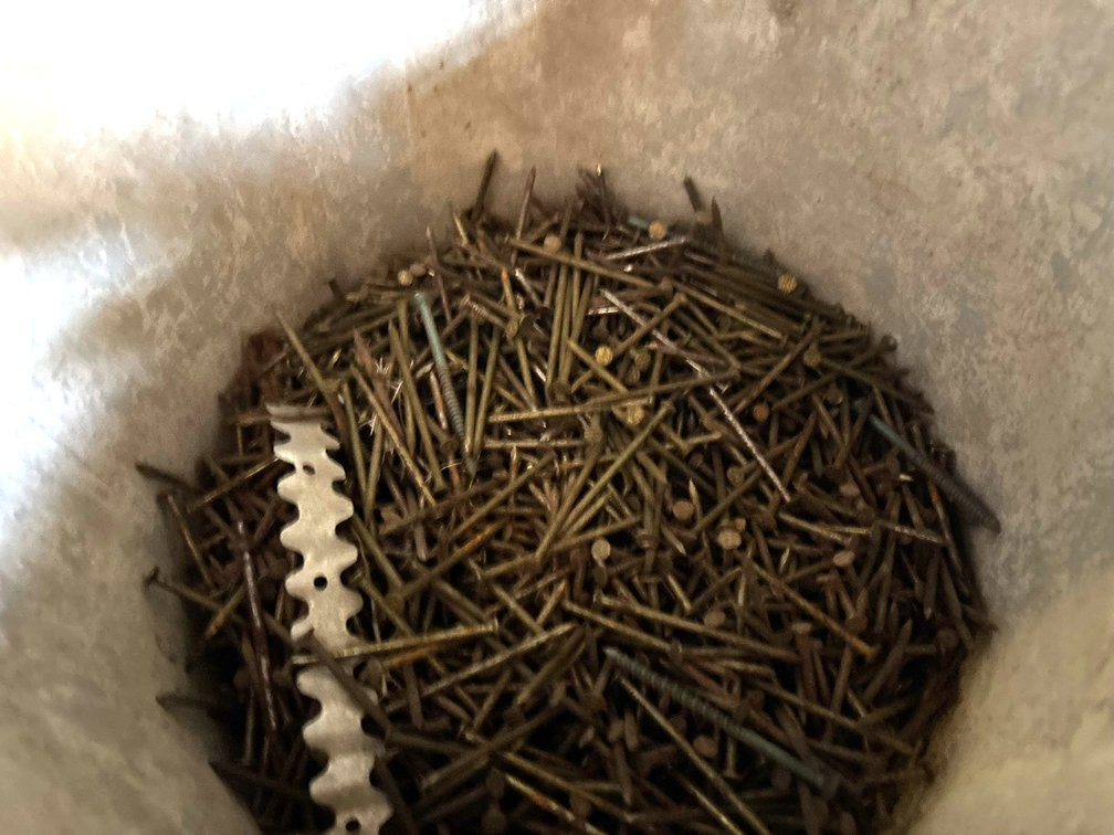 1/2 Bucket of 8 Penny Pails
