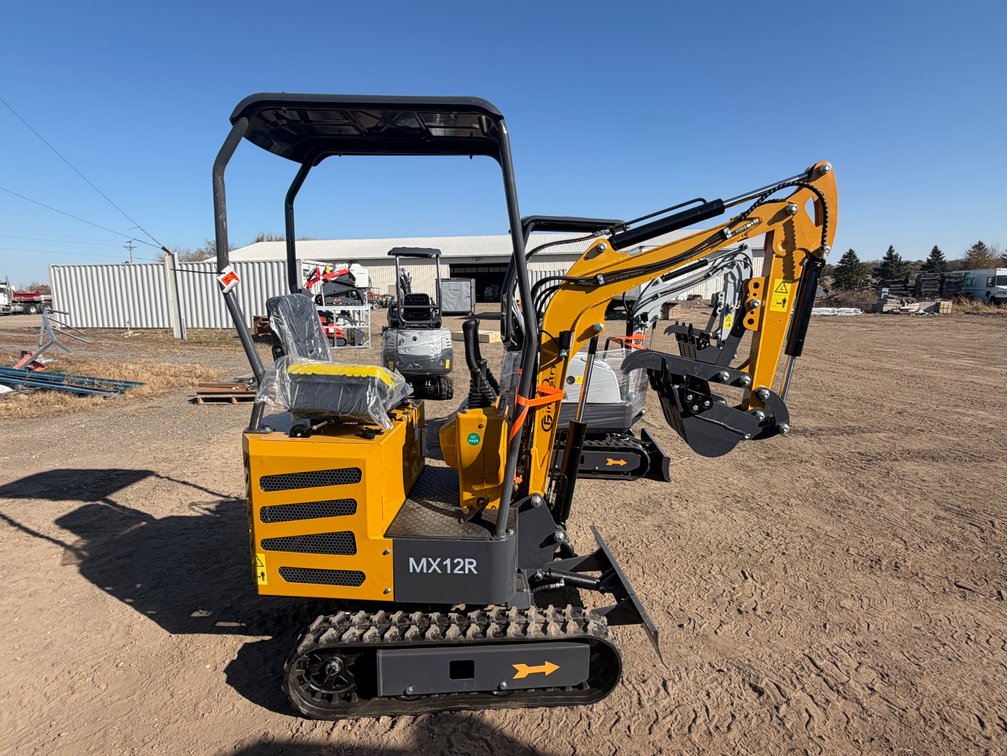 New 2026 CFG MX12R Mini Excavator