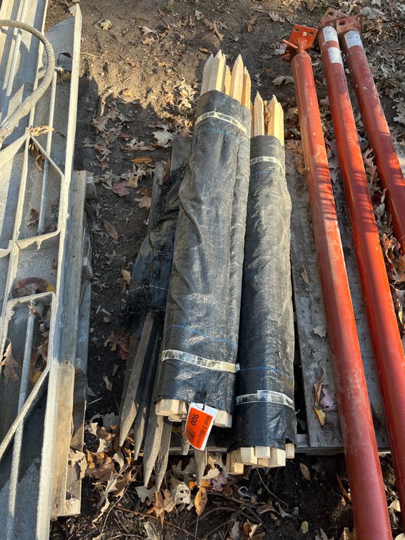 (3) Bundles of Silt Fence