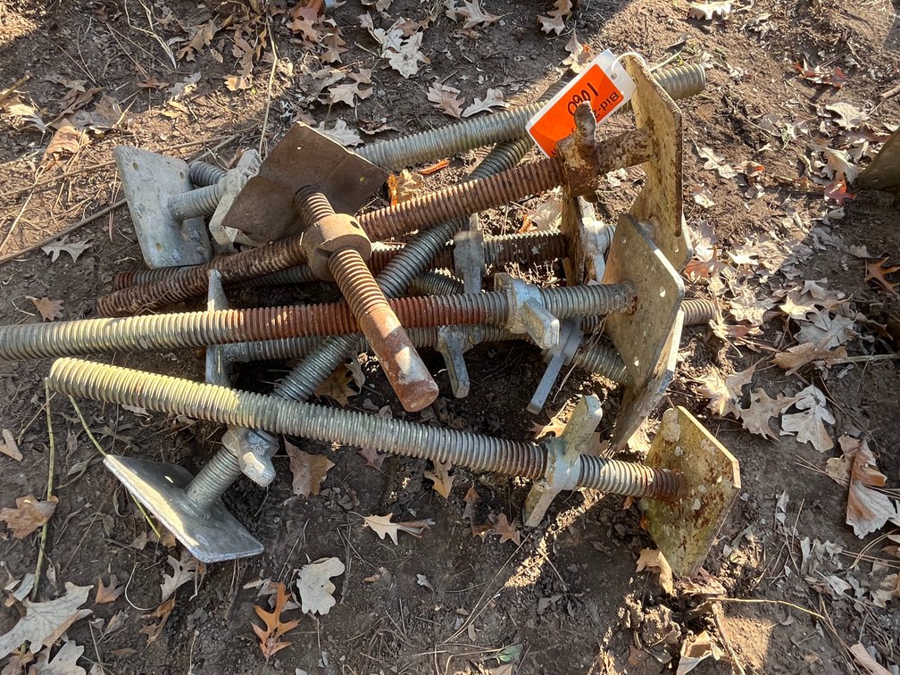 (9) Scaffolding Adjustable Feet