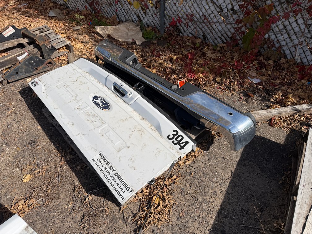 2009-2014 Ford F-150 Tailgate & Chrome Rear Bumper Assembly