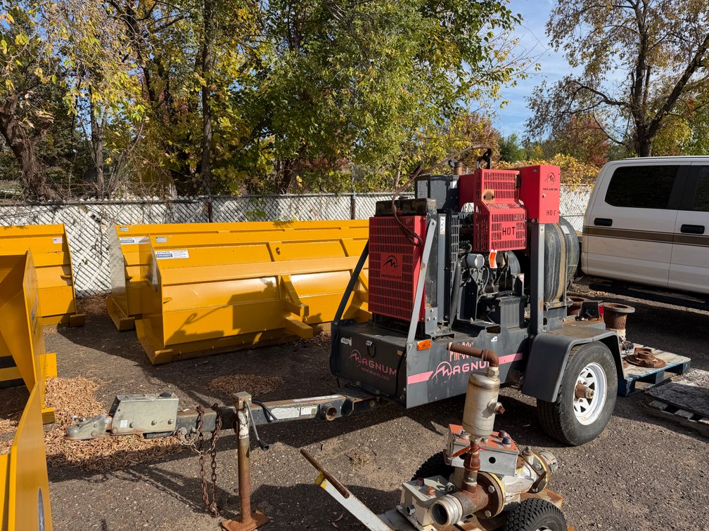 Magnum Diesel-Powered Trailer-Mounted Pump