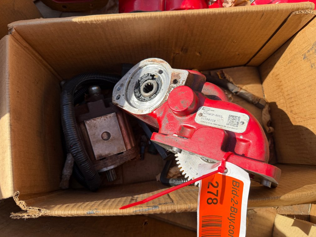 Commercial PTO Assembly with Loose Electrical and Hydraulic Components