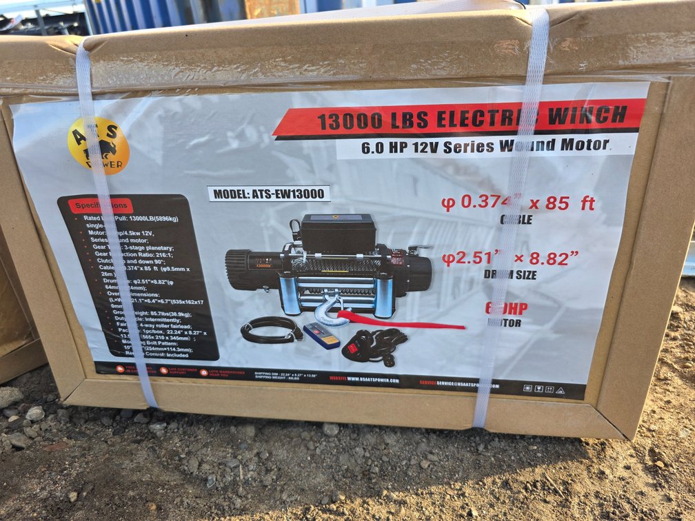 New 2026 atspower Electric winch