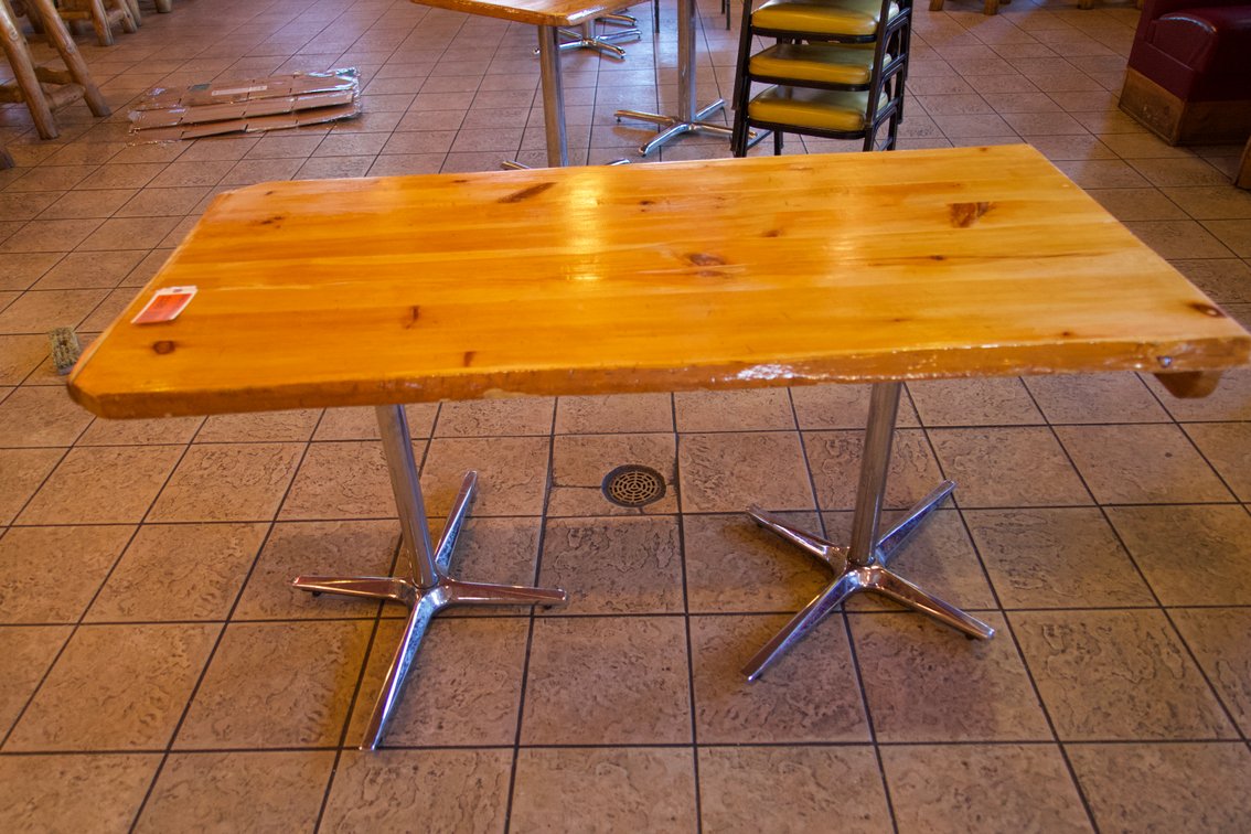 Low Top Log Table