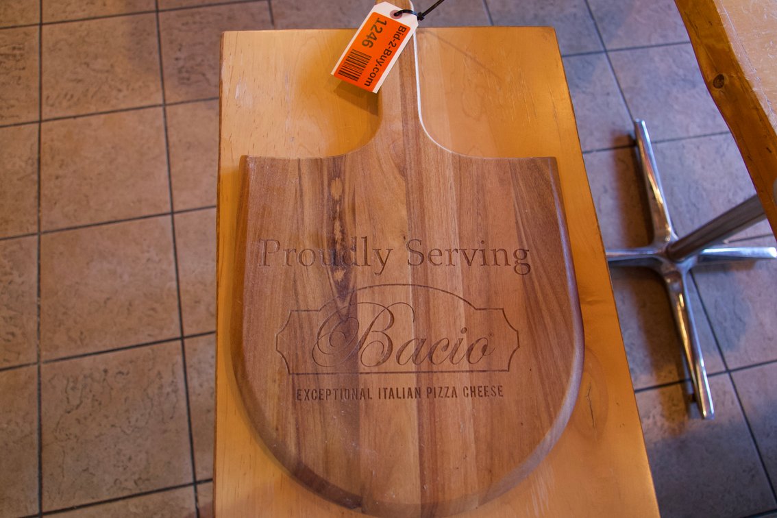 Decorative Wooden Pizza Peel