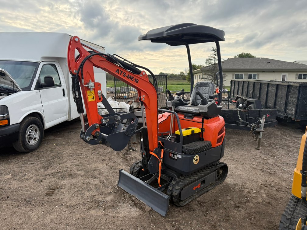 NEW 2026 ATSPower ME18 MINI EXCAVATOR