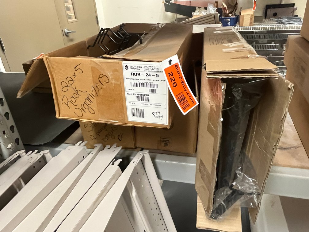 Assorted Metal Hangers, Organizers and Dividers