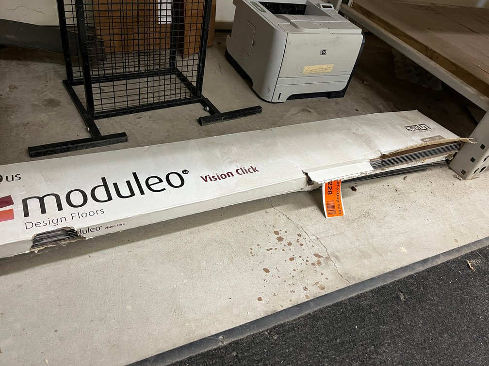 (2) Cartons of Module Vision Click Flooring
