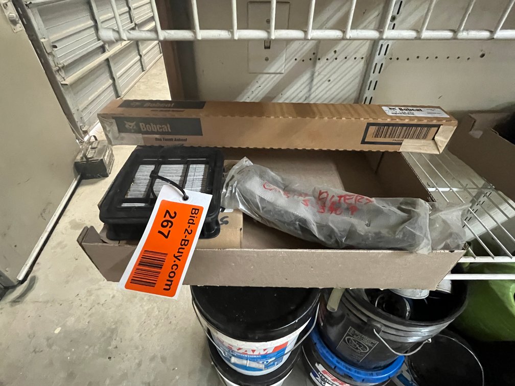 Bobcat Air Filter, Door Cylinder, and Cabin Filters for Unknown Equipment