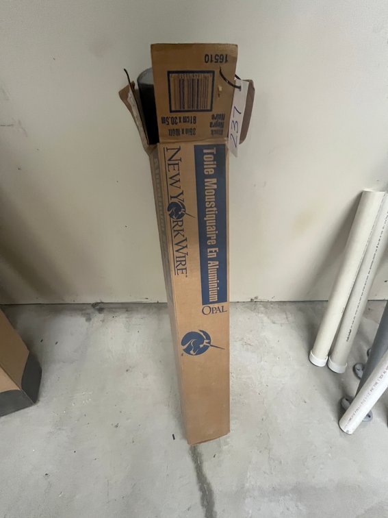 New York Wire Aluminum Screen Roll