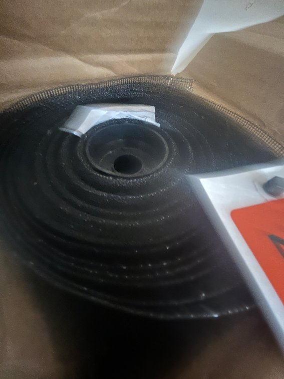 Adfors Black Aluminum Screen Roll