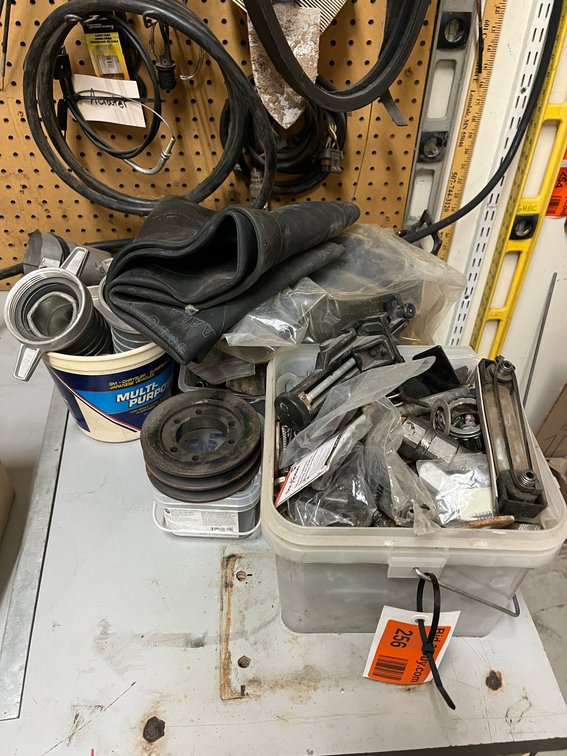 Assorted Hydraulic and Electrical Parts