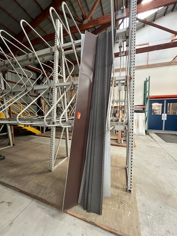 (3) 10' lengths of Metal Flashing and (4) 10' Lengths of Vinyl Siding