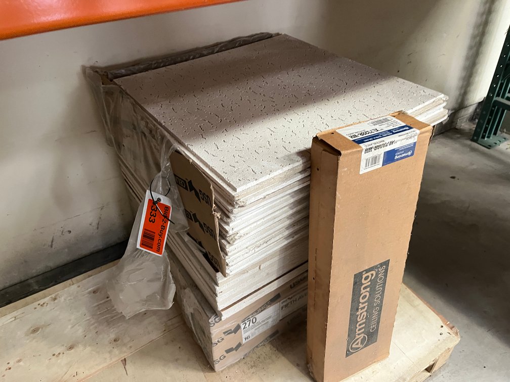 Approx. (30) Assorted ceiling Tiles
