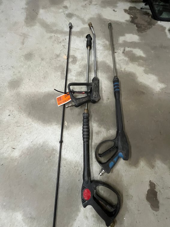 (3) Pressure Washer Spray Wands