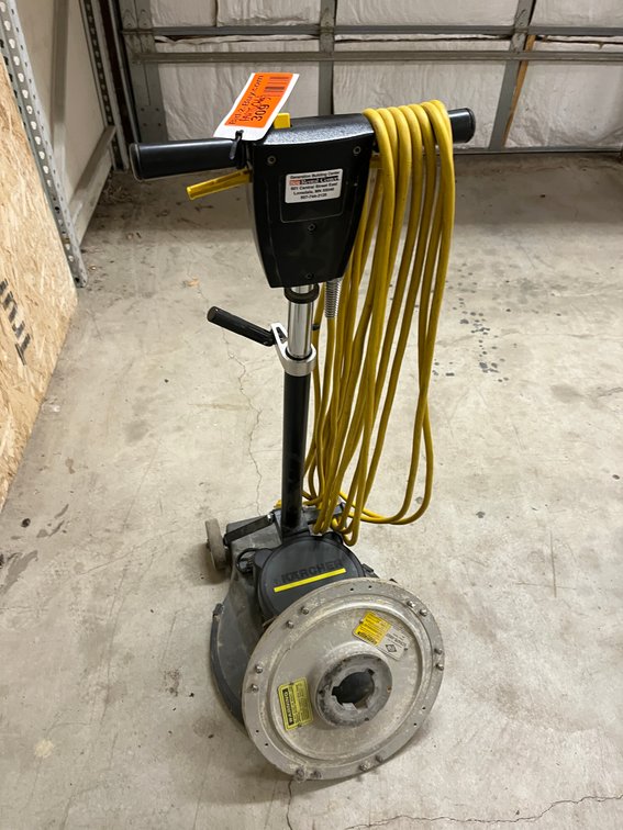 Broken Karcher Floor Polisher