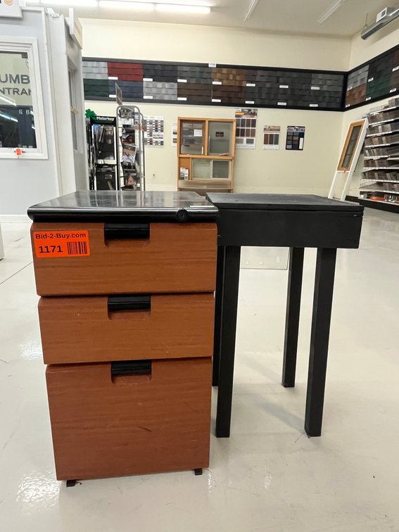 File Cabinet and End Table