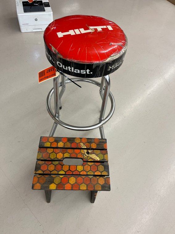 Hilti Stool and Footrest