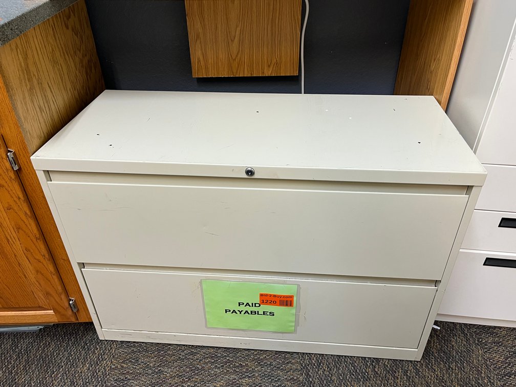 File Cabinet with Shelf