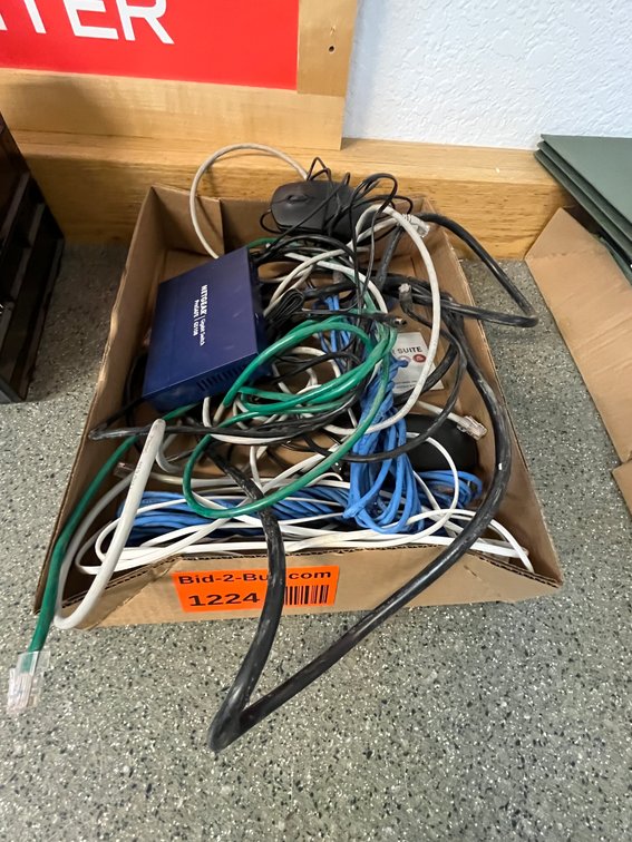 Mice, Ethernet Splitter, and Cables