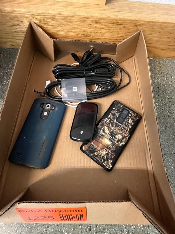 (2) Cellphones and Cables
