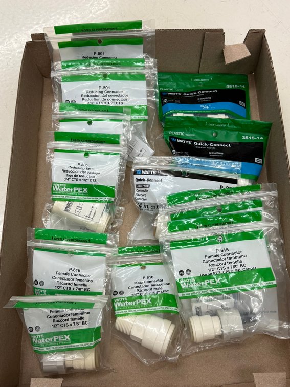 (13) Assorted Connectors