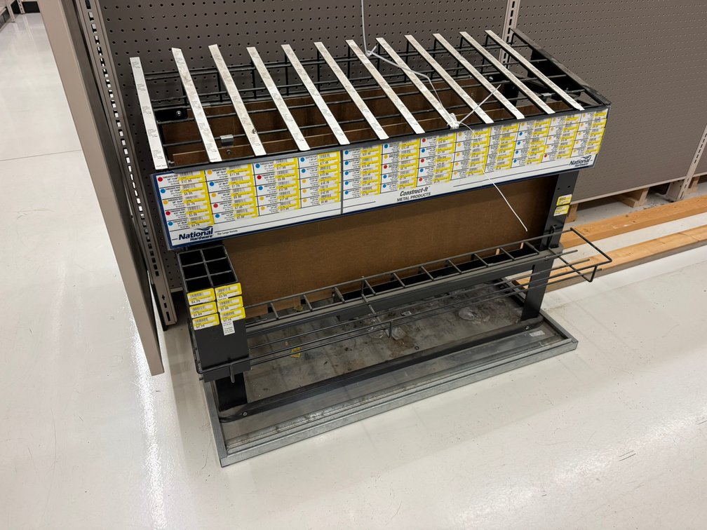 Metal Display Rack