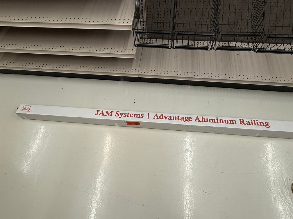 Jam Systems Advantage 8' Aluminum Railing