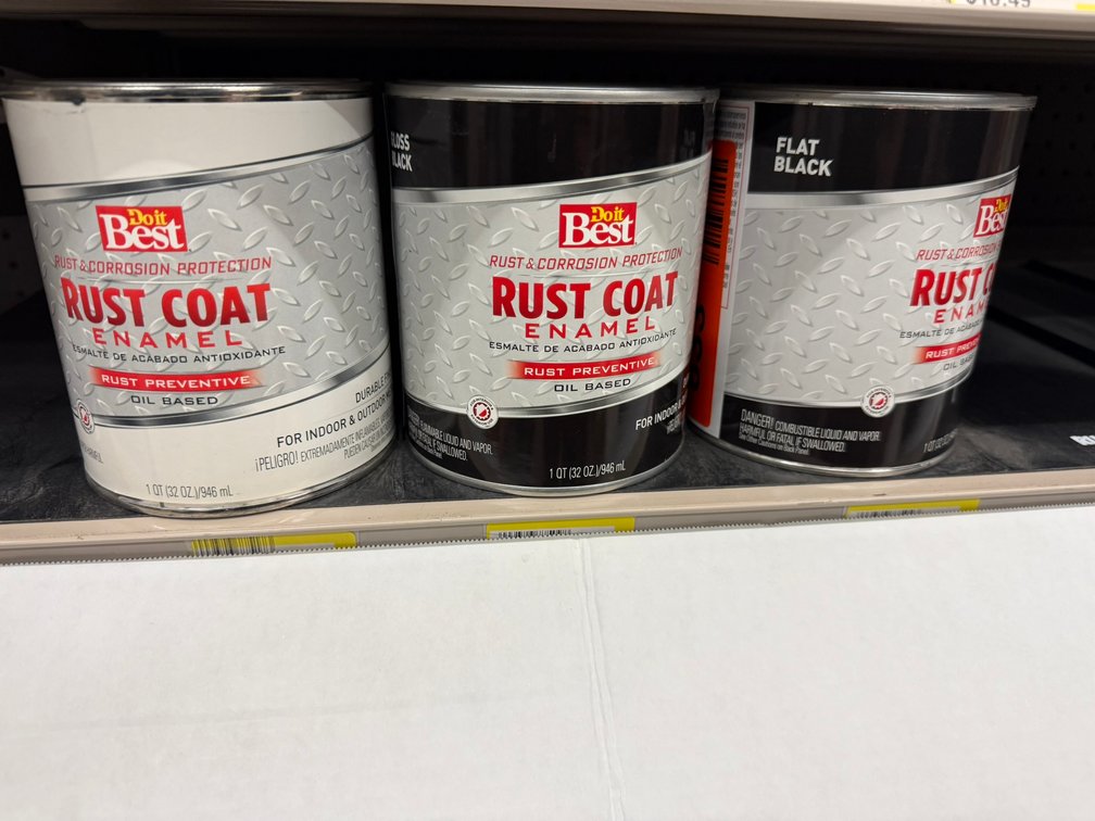 (3) Do It Best Rust Coat Enamel
