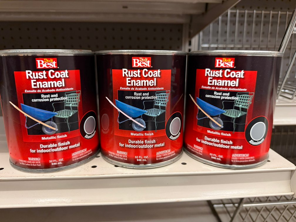 (3) Do It Best Rust Coat Enamel