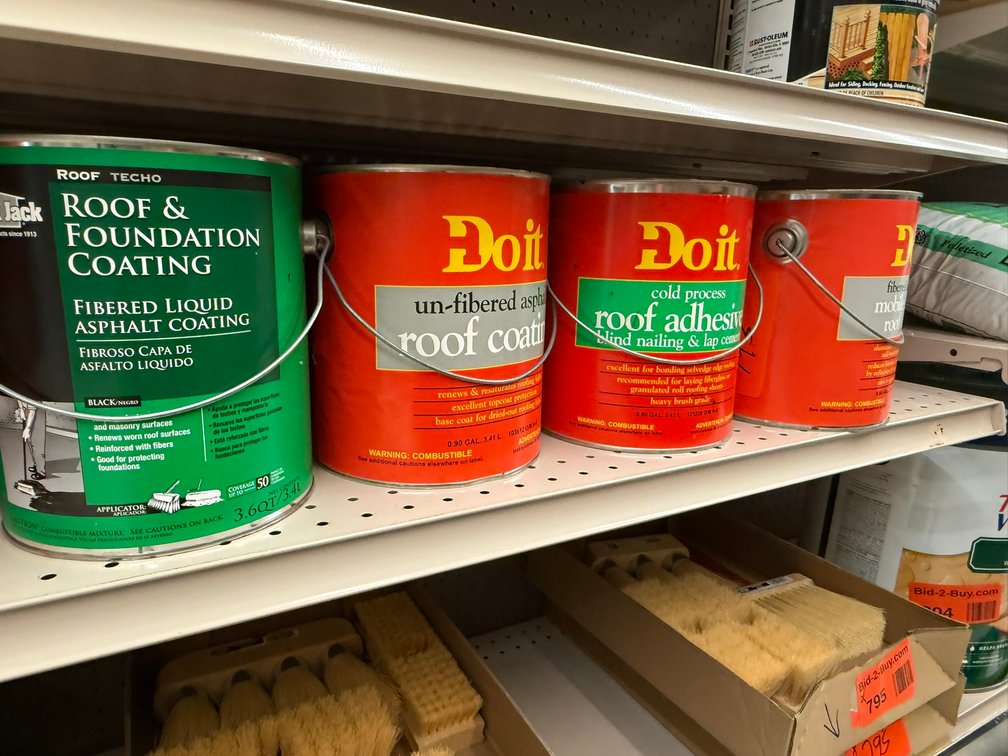 (5) Roof and Foundation Coating Gallons