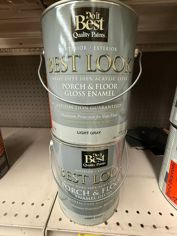 (2) Do It Best Best Look Porch and Floor Gloss Enamel