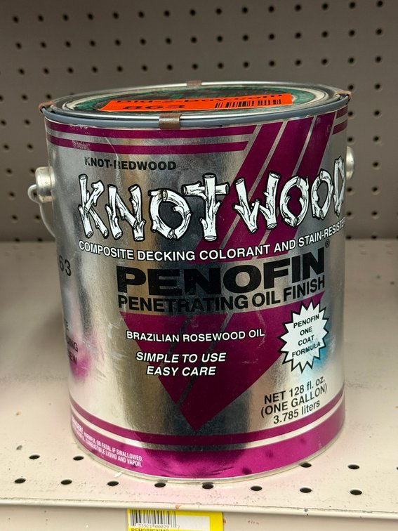 Knotwood Penofin Penetration Oil Finish