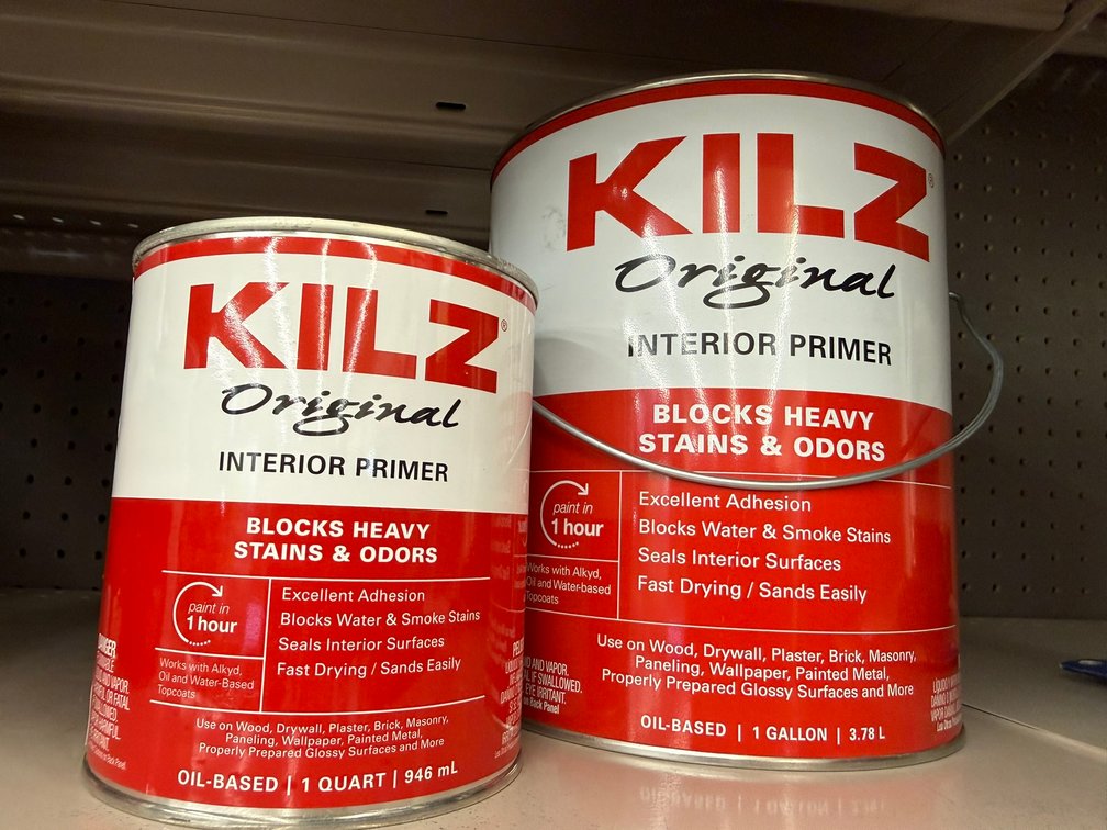 (2) Kilz Original Interior Primer Oil-Based