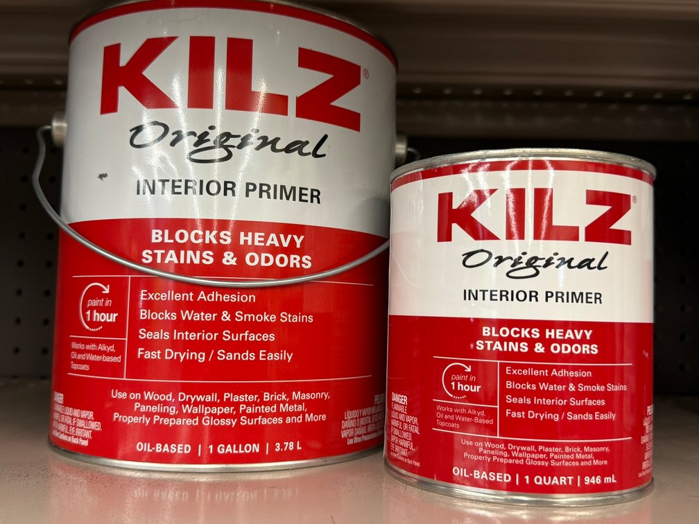 (2) Kilz Original Interior Primer Oil-Based